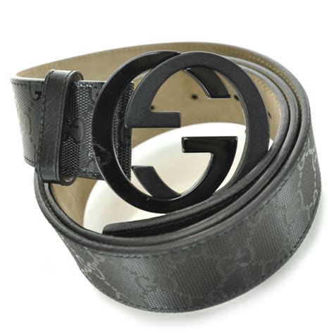 mens black gucci belt uk|gucci belt men's black imprime.